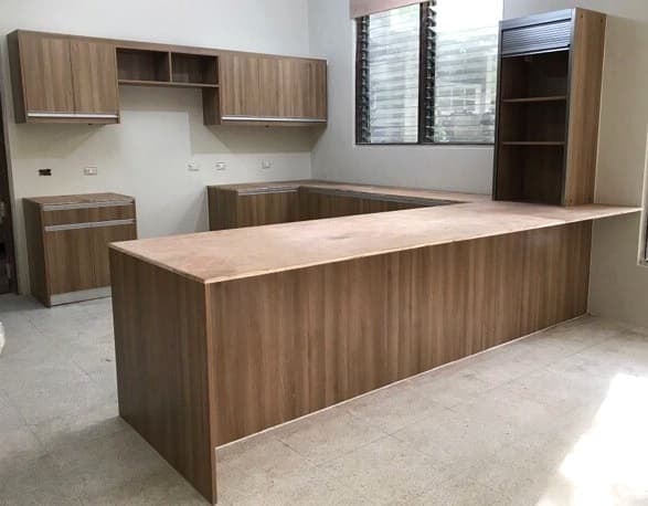 Ascalon built in kitchen cabinet finished