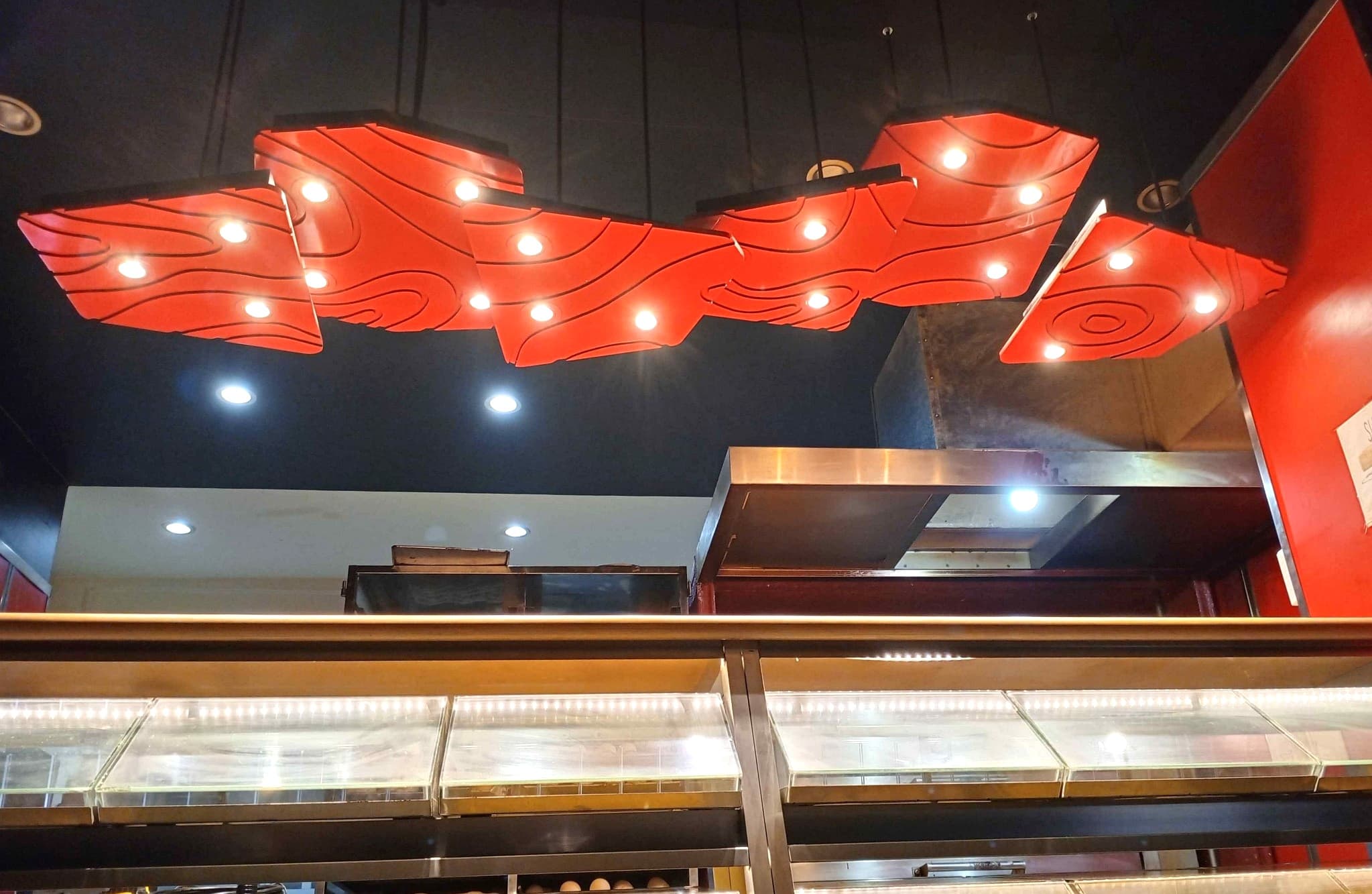 Breadbox drop ceiling finished installation overview